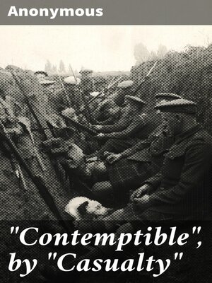 cover image of "Contemptible", by "Casualty"